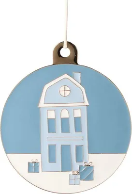 Produktbild von Räder Winterornament Geschenke 8x7x0,2cm