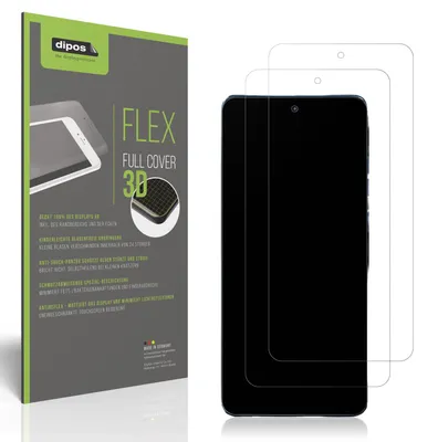 Produktbild von 2x Full Cover Schutzfolie matt für Motorola Edge 60 S Panzerfolie Anti-Shock