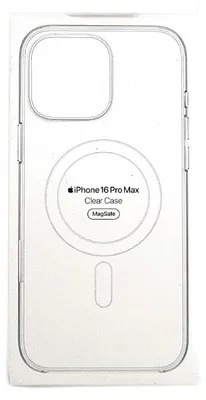 Obrázok produktu pre Apple MA7F4ZM/A, Ochranný obal, Apple, iPhone 16 Pro Max, 17,5 cm (6.9"), Priehľadná