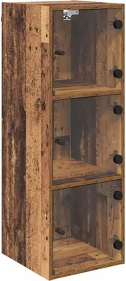 Image de Meuble mural Bois Ancien 35 x 37 x 102 cm Bois d'ingénierie