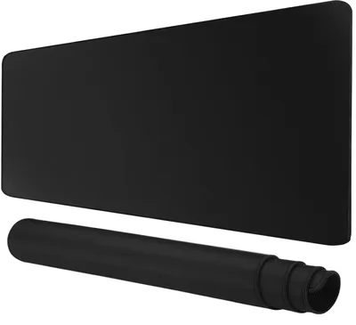 Productafbeelding van Grote muismat voor het bureau – 800 x 400 mm gaming muismat met afgewerkte randen, antislip onderkant, en geschikt als ondergrond voor toetsenbord en muis