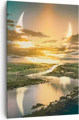 Produktbild von Bild auf Leinwand - Leinwandbild - Einteilig - natur natur - 70x100cm - Wand Bild - Wanddeko - Wandbilder - Leinwanddruck - Kunstdruck - Wanddekoration - Leinwand bilder - Wandbild - PA70x100-4042