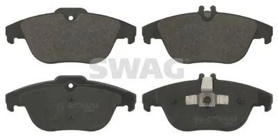 Produktbild von SWAG Bremsbeläge Satz Hinten Bremsklötze passend für MERCEDES-BENZ C-Klasse Limousine (W204) 10 91 6736
