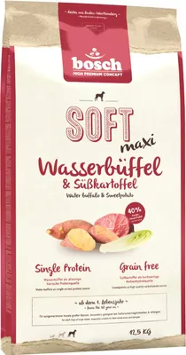 Obrázok produktu pre Bosch Soft Maxi Wasserbüffel & Süßkartoffel - 12,5 kg