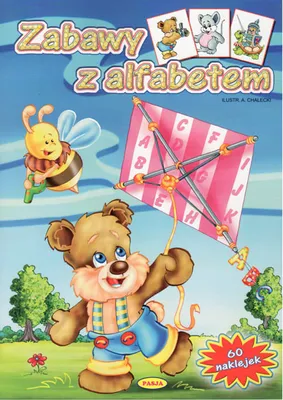 Image de Książka Zabawy z alfabetem - nauka pisania i liczenia