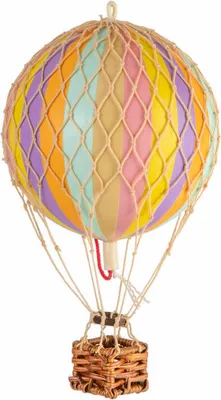 Immagine prodotto di Authentic Models Hängedekoration Floating in the Skies Rainbow Pastel, Ballon, Rattan, Papier, PP-Kunststoff, AP160F