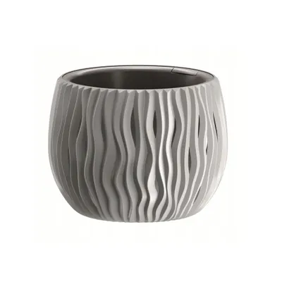 Produktbild von Prosperplast Blumentopf BOWL SANDY Grau 23,8 cm