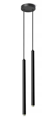 Imagen del producto de FKL DESIGN: Lámpara de techo decorativa para el hogar, modelo N853 (serie), con dos bombillas G9, pantalla de metal (, ER2)