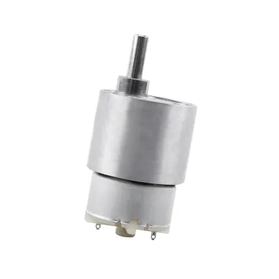 Zdjęcie produktu dla 37 mm, DC 12V, wysoki moment obrotowy, silnik elektryczny skrzyni biegów, silnik redukcyjny