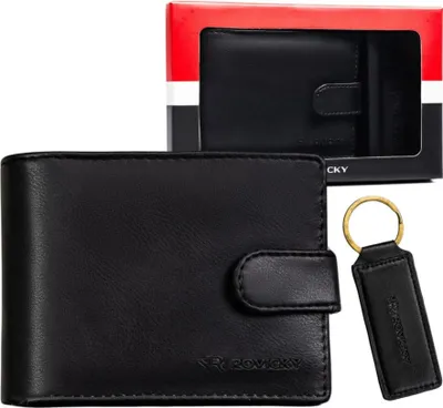 Produktbild von Rovicky Portemonnaie-Set mit Schlüsselanhänger Shalizah schwarz One size