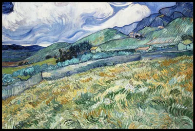 Immagine prodotto di Poster 91,5x61cm Saint-Rémy, Van Gogh Vintage per il salotto