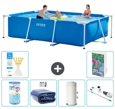 Produktbild von Rechteckiger Frame Pool - 300x200x75 cm - 5-teilig S120