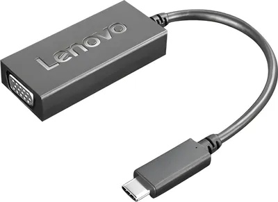 Produktbild von Lenovo 4X90M42956, VGA (D-Sub), USB Typ-C, Weiblich, Männlich, Gerade, Gerade