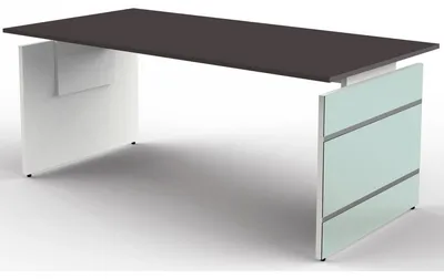 Produktbild von Schreibtisch Aveto Wangengestell 180x80x68-76cm höhenverstellbar anthrazit