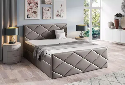Obrázok produktu pre Posteľ s matracom a roštom HALKA - 120x220, šedá  + topper