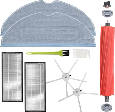 Produktbild von Zubehör-Kit für Roborock S7 MaxV Ultra / S7 MaxV / S7 Plus / S7 Max / S7 Roboter-Staubsauger Ersatzteile, Bürsten-Kit Filter Mop für Roborock S7