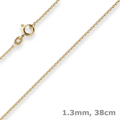 1-3mm-Rund-Ankerkette-aus-333-Gelbgold-38cm