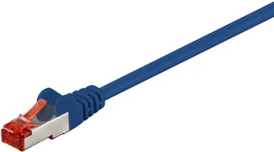Produktbild von Microconnect SSTP625B, 25 m, Cat6, S/FTP (S-STP), RJ-45, RJ-45, Blau