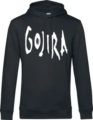 Produktbild von Gojira Kapuzenpullover Herren Woodblock Whales schwarz S