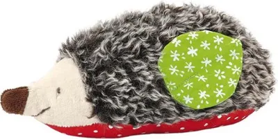 Produktbild von Käthe Kruse Kuscheltier Igel Babyspielzeug grau-rot 18 cm