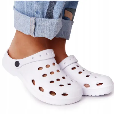 Produktbild von Damen Herren Kinder Clogs Schaum Schuhe Badeschuhe Gartenschuhe Agenda Weiß Gr.44