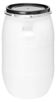 Produktbild von Garronda 85L Plastikfass Lebensmittelfass aus HDPE-Plastik für Haus&Garten GD-0078, Weiß