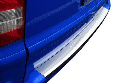 Für VW T5 ab 2003- / T6 ab 2015- LADEKANTENSCHUTZ MATT Edelstahl Schutz V2A in der Farbe von Recambo e.K.