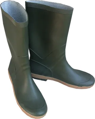 Produktbild von Gummi Gartenstiefel PVC Arbeitsstiefel Regenstiefel PVC Stiefel robuste Sohle, europ. Produkt mit Netzfutter in 37