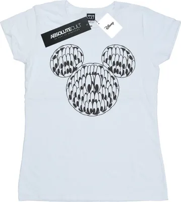 Produktbild von Disney - "Head Of Eyes" T-Shirt für Damen BI32760 (M) (Weiß)