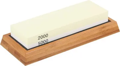 Produktbild von Wasserschleifstein 2000/5000 zum Messerschärfen mit rutschfester Unterseite