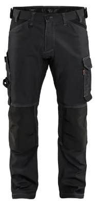 Produktbild von Blakläder Handwerker Arbeitshose mit Stretch 1751, Farbe:Schwarz, Größe:C44