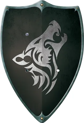 Produktbild von Ritterschild schwarzer Ritter