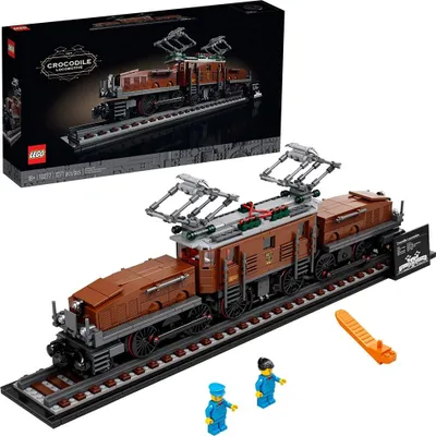 Produktbild von LEGO ICONS 10277 Krokodíl lokomotíva
