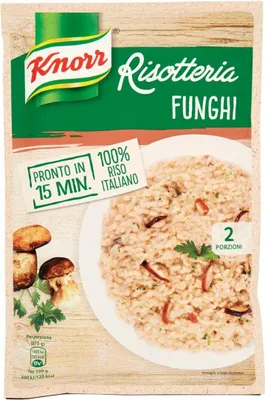 Produktbild von Knorr Risotteria ai Funghi Porcini (175gr) Risotto mit Steinpilzen