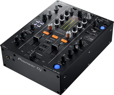 Produktbild von Pioneer DJM-450, USB Typ-A, USB Typ-B, 6,3 mm, 3.5 mm/6.35 mm, AC, 230 mm, 320 mm