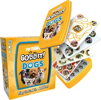 Produktbild von Winning Moves Hunde Kartenspiel Top Trumps - Lernspiel für Kinder