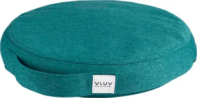 Produktbild von VLUV Leiv, Sitzkissen, Universal, Polyester, Farbe Petrol, Rund, 200 kg