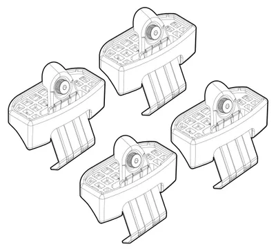 Immagine prodotto di NORDRIVE Supporto per portapacchi N21253 Tetto dell'auto