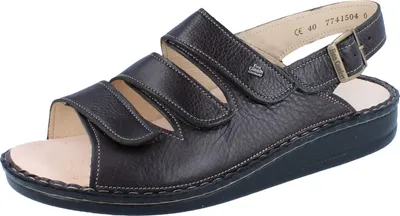 Obrázok produktu pre Pánske sandále Finn Comfort Sylt, sivé, kožené,  - Pánska obuv sandále / mule, hnedé