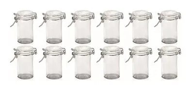 Produktbild von Petit Bügelverschlussglas rund 75 ml 12 Stück im Set Dessertglas Gewürzglas