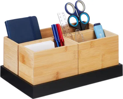 Obrázek produktu pro Bambusový organizér na školní potřeby RD47987