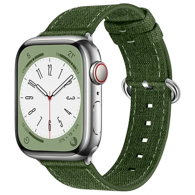 Obrázok produktu pre BStrap Denim remienok na Apple Watch 42/44/45mm, olive green