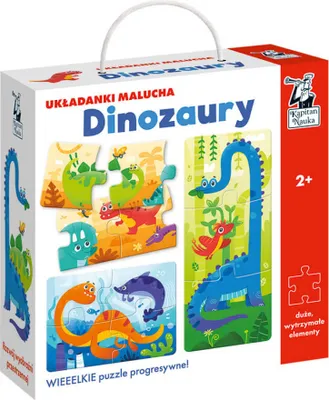 Produktbild von Edgard PAP - Układanki Dinozaury dla Maluchów 2+, Puzzle dla Dzieci