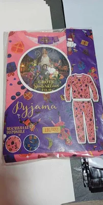 Immagine prodotto di set pigiama sinterklaas rosa taglia 104/110