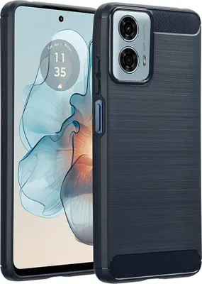 Immagine prodotto di imoshion Cover posteriore spazzolata Motorola Moto G04 / G24 - Blu scuro