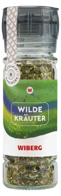 Produktbild von Wiberg Gewürzmühle Kräutersalz Wilde Kräuter intensives Aroma 60g