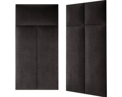 Produktbild von Wandkissen Kingston dunkelgrau Gewebte-Optik 30 x 30 cm