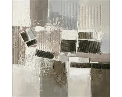Produktbild von Leinwandbild Abstraction II 50x50 cm
