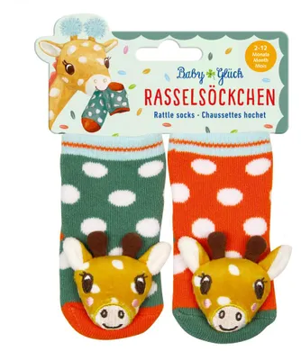 Produktbild von Coppenrath Verlag Rasselsöckchen - Giraffe