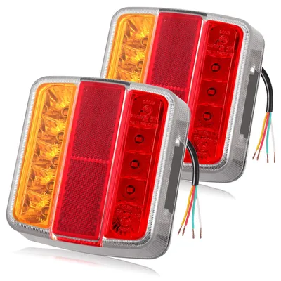 Immagine prodotto di Luci posteriori per rimorchio, set di 2 pezzi, 18 LED, 12V